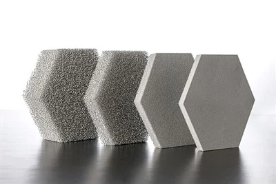 Ovozni yutish uchun gözenekli materiallar